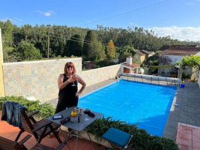 Citrus Tree House, private pool and garden.